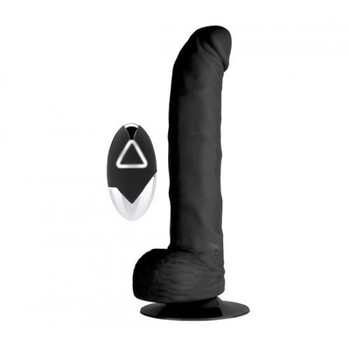 [1040]Wireless Silicone Kablosuz Kontrol Yeni Nesil Realistik Penis Siyah